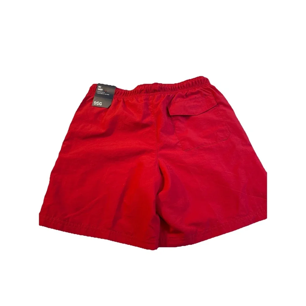 DSG Youth Boys Size‎ M Rec Shorts Red Mesh Lined